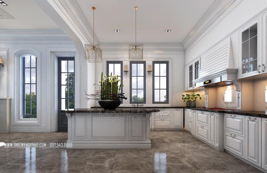  *Những Mẫu Phòng Bếp Tân Cổ Điển Được Yêu Thích Nhất